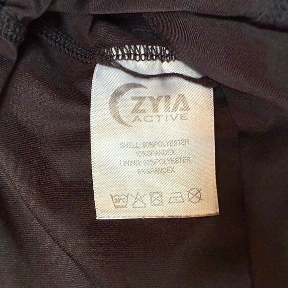 Zyia Athletic Shorts Mens Medium Active Blue Camo Lined Gym Training Stretch - Picture 10 of 10